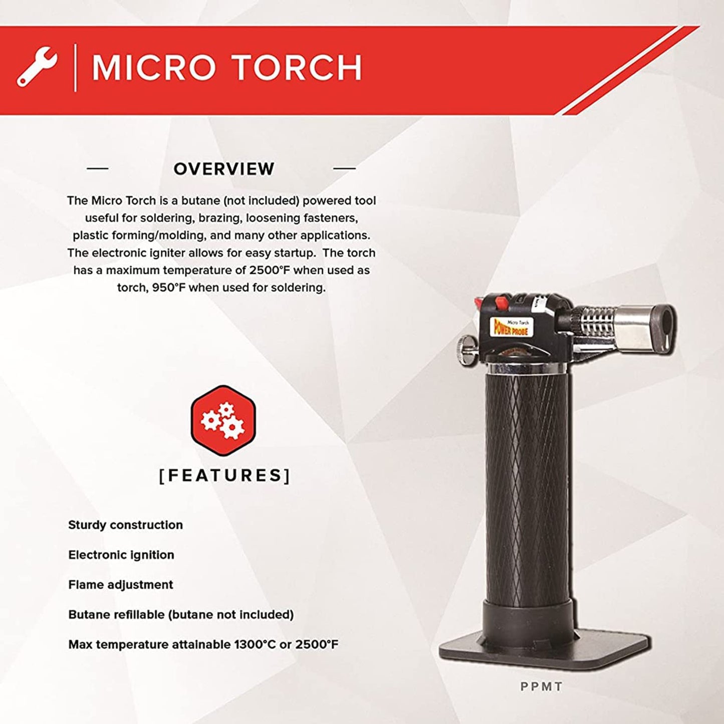 Power Probe Micro Torch PPMT
